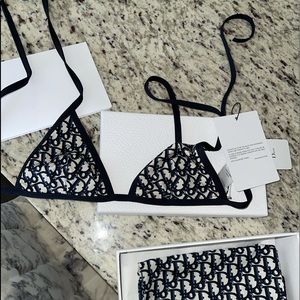 Authentic Christian Dior Swim Top